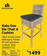 Design House Kubu Goa Bar Chair & Cushion (850002112)