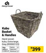 Design House Kubu Basket & Handles (850002123)
