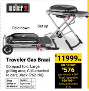 Weber Traveler Gas Braai (762198)