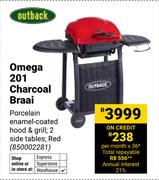 Outback Omega 201 Charcoal Braai 850002281