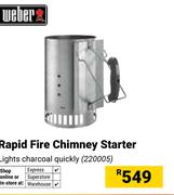 Weber Rapid Fire Chimney Starter 220005