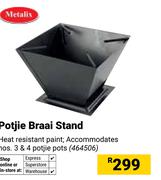 Metalix Potjie Braai Stand 464506