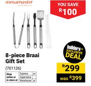 Megamaster 8-Piece Braai Gift Set 701126