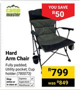 Camp Master Hard Arm Chair 780073