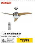 Goldair 1.32m Ceiling Fan GCF-2012RWD 