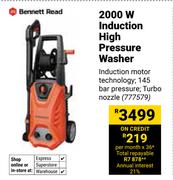 Bennett Read 2000 High Pressure Washer 777579