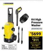 Karcher K4 High Pressure Washer 850008259