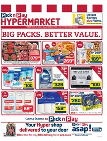 Pick n Pay Hypermarket : Big Packs, Better Value (15 June - 06 July 2026)