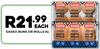 Sasko Buns Or Rolls (6's Pack)-Each
