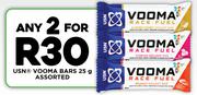 USN Vooma Bars Assorted-For Any 2 x 25g