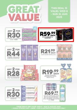 Fresh Stop : Great Value (06 August - 31 August 2025), page 1