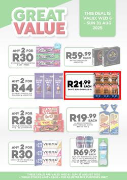 Fresh Stop : Great Value (06 August - 31 August 2025), page 1