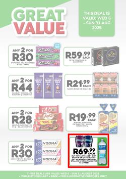 Fresh Stop : Great Value (06 August - 31 August 2025), page 1