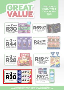 Fresh Stop : Great Value (06 August - 31 August 2025), page 1