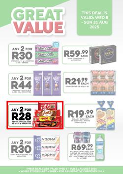 Fresh Stop : Great Value (06 August - 31 August 2025), page 1