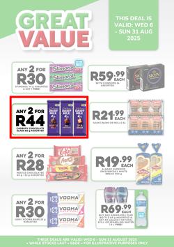 Fresh Stop : Great Value (06 August - 31 August 2025), page 1