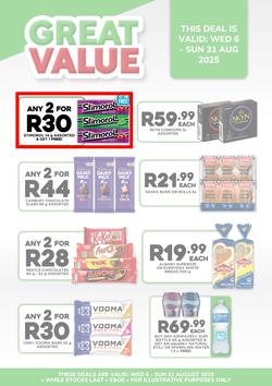 Fresh Stop : Great Value (06 August - 31 August 2025), page 1