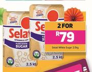 Selati White Sugar-For 2 x 2.5kg