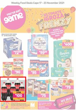Game Western Cape Food : Ultimate iGroza Frenzy (17 November - 23 November 2021), page 1