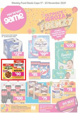 Game Western Cape Food : Ultimate iGroza Frenzy (17 November - 23 November 2021), page 1