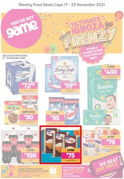 Game Western Cape Food : Ultimate iGroza Frenzy (17 November - 23 November 2021), page 1