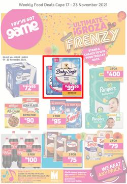 Game Western Cape Food : Ultimate iGroza Frenzy (17 November - 23 November 2021), page 1