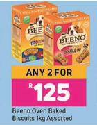 Beeno Oven Baked Biscuits Assorted-For Any 2 x 1kg