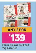 Feline Cuisine Cat Food Assorted-For Any 2 x 2kg