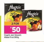 Hugo's Jam Smooth Mixed Fruit-For 2 x 900g