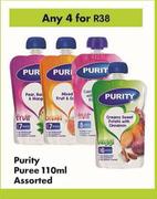 Purity Puree Assorted-For Any 4 x 110ml