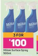 Milton Surface Spray-For 3 x 500ml
