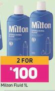 Milton Fluid-For 2 x 1Ltr