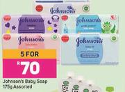 Johnson's Baby Soap Assorted-For 5 x 175g