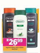 Ingram's Body Lotion Assorted-400ml Each 