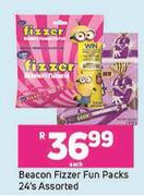 Beacon Fizzer Fun Packs Assorted-24's Each