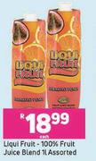 Liqui Fruit 100% Fruit Juice Blend Assorted-1Ltr Each