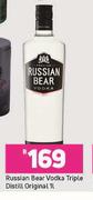 Russian Bear Vodka Triple Distill Original-1Ltr