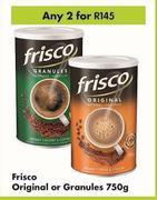 2Frisco Original Or Granules-For Any 2 x 750g