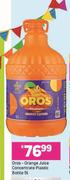 Oros Orange Juice Concentrate Plastic Bottle-5L