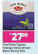 Five Roses Tagless Teabags Select African Blend Strong-102's