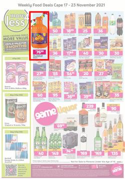 Game Western Cape Food : Ultimate iGroza Frenzy (17 November - 23 November 2021), page 4