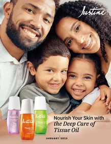 Justine : Nourish Your Skin (01 January - 31 January 2025)