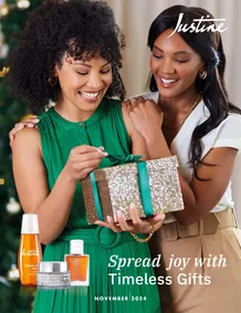 Justine : Spread Joy With Timeless Gifts (01 November - 30 November 2024)