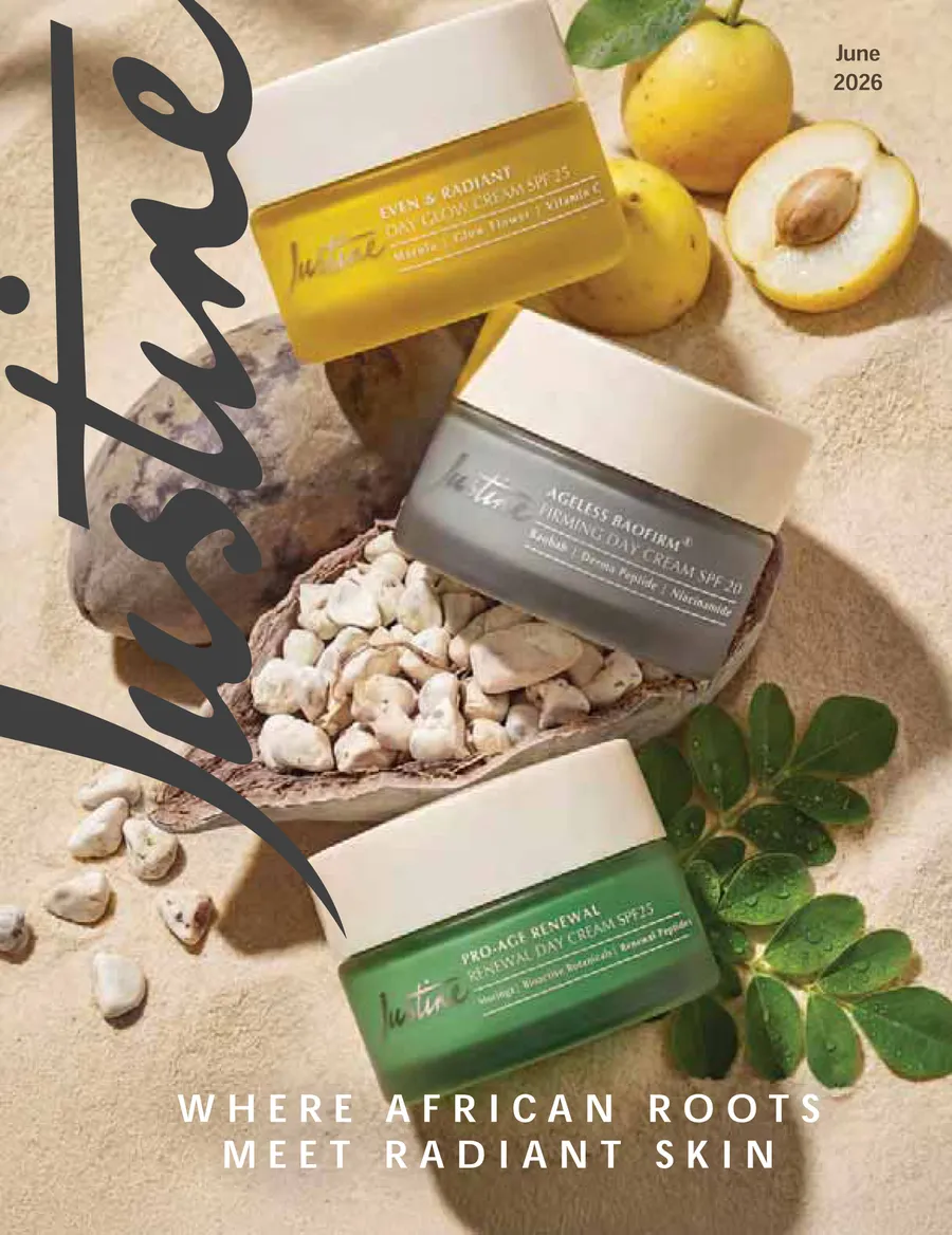 Justine : Where African Roots Meet Radiant Skin (01 June - 30 June 2026)