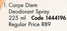 Carpe Diem Deodorant Spray 1444196-225ml