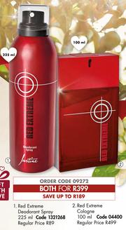Perfume red extreme clearance