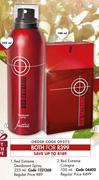 Red Extreme Deodorant Spray 225ml & Red Extreme Cologne 100ml-For Both