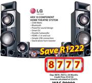 LG ARX 10 Component Home Theatre System