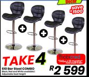 610 Bar Stool Combo