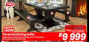 Pyramid 3-Piece Dining Suite